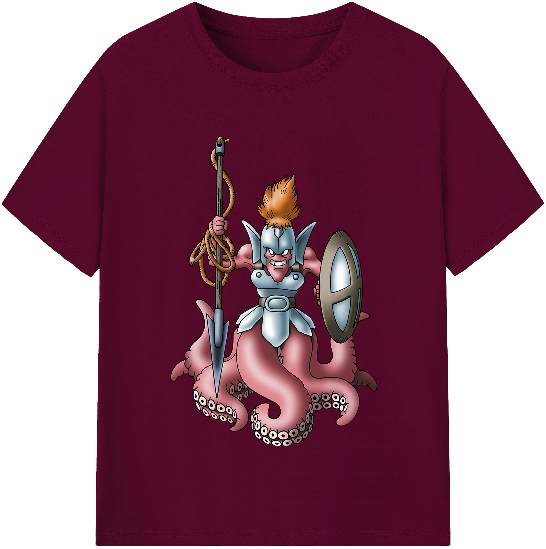 （画像用） ドラゴンクエスト Doragon Kuesuto Dragon Quest レディースカジュアルプリントTシャツ（綿100％）